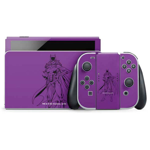 DC Comics Batgirl Comic Pop Nintendo Switch OLED (2021) Skin